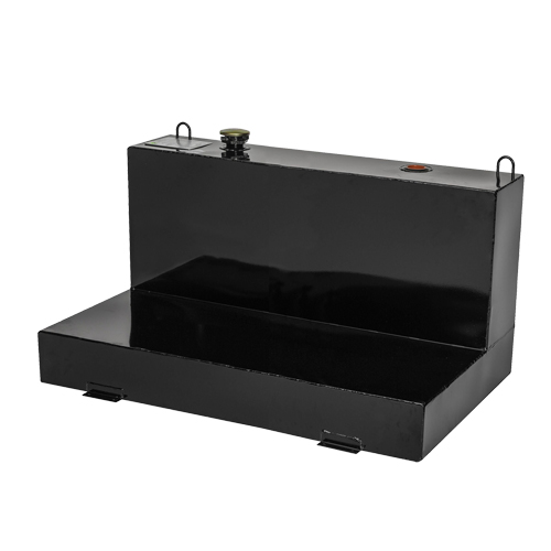 Steel Fuel Transfer Tank, Steel, 100 Gal. Capacity, Black Sécurité Médic