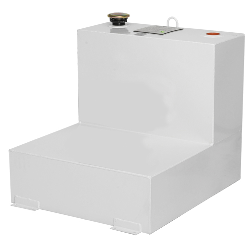 Steel Fuel Transfer Tank, Steel, 48 gal. Capacity, White Sécurité Médic