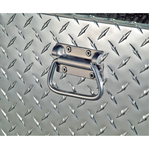 Aluminum Fuel Transfer Tank & Chest, Aluminum, 74 gal. Capacity, Silver Sécurité Médic