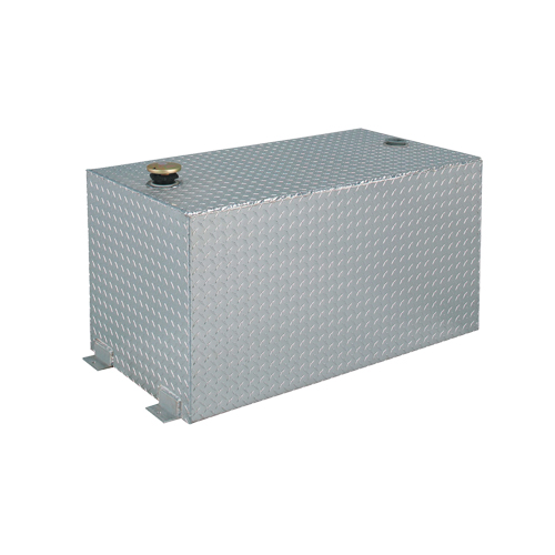 Aluminum Fuel Transfer, Aluminum, 100 Gal. Capacity, Silver Sécurité Médic
