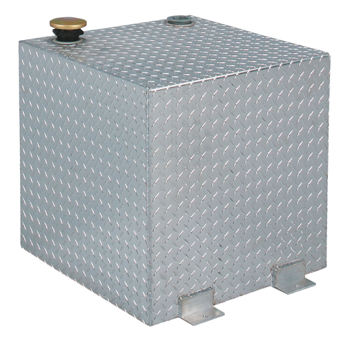 Aluminum Fuel Transfer, Aluminum, 50 gal. Capacity, Silver Sécurité Médic