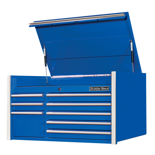 RX Series Tool Chest, 41" W, 8 Drawers, Blue Sécurité Médic