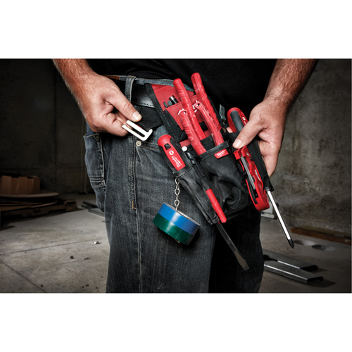 &eacute;tui utilitaire compact, Porte-outil multiple, Nylon, 7 Poches Sécurité Médic