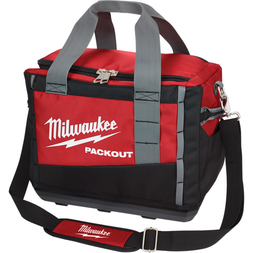 Packout Tool Bag, Ballistic Nylon, 2 Pockets, Black/Red Sécurité Médic