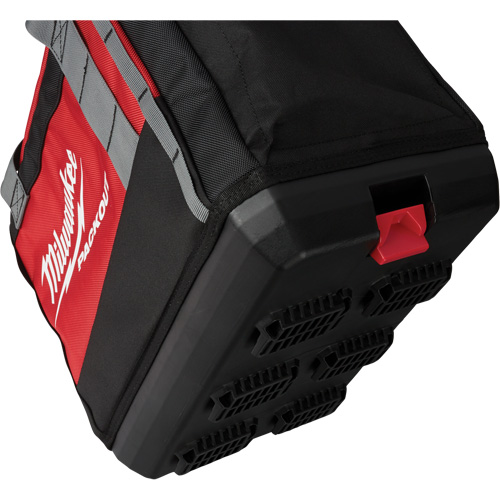 Packout Tool Bag, Ballistic Nylon, 2 Pockets, Black/Red Sécurité Médic