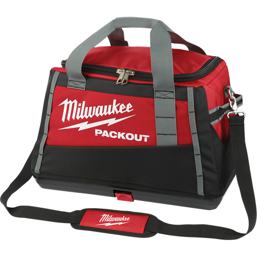 Sacs &agrave; outils Packout, Nylon balistique, 8 pochettes, Noir/Rouge Sécurité Médic