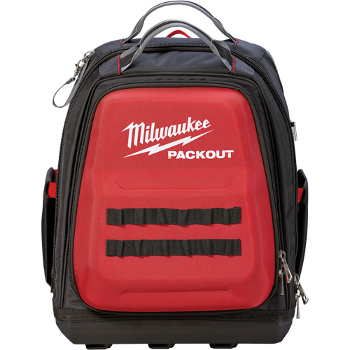 Packout Backpack, 15-3/4" L x 11-4/5" W, Black/Red, Ballistic Sécurité Médic