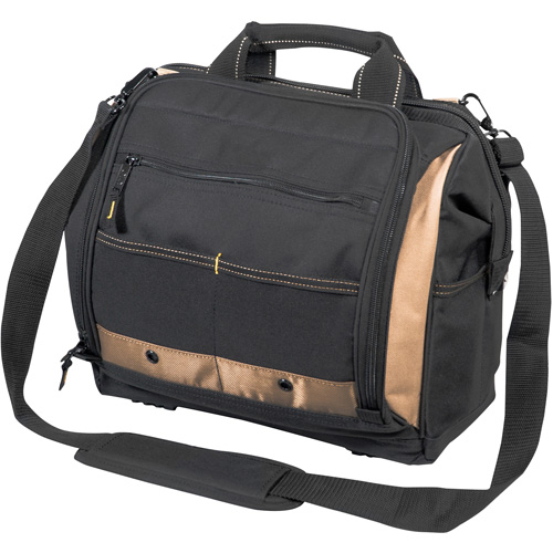 Multi-Compartment Tool Carrier, Polyester, 33 Pockets, Black Sécurité Médic
