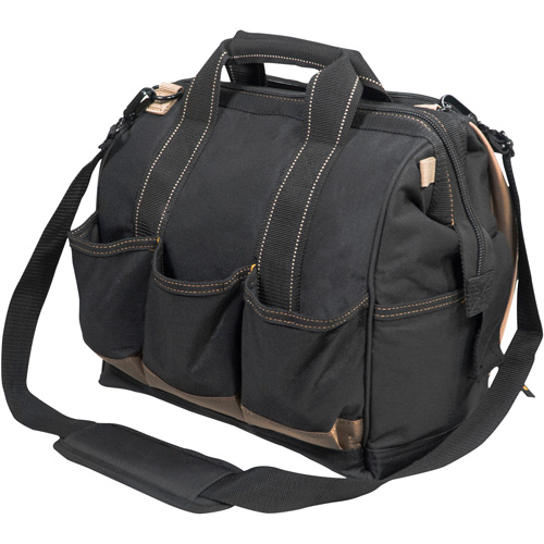 Multi-Compartment Tool Carrier, Polyester, 33 Pockets, Black Sécurité Médic