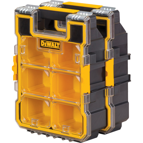 Mid-Size Pro Organizer, 4-1/2" W x 10-1/4" D x 13-3/5" H, Black/Yellow Sécurité Médic