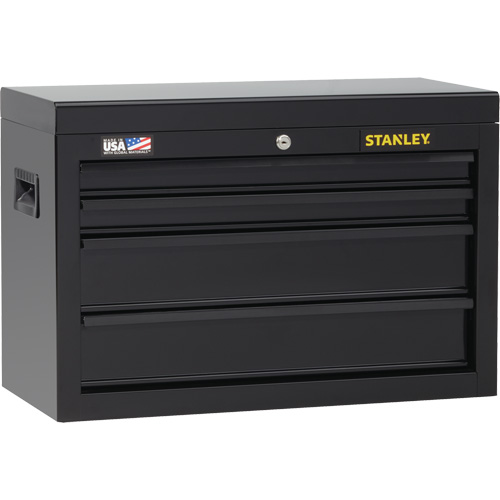 100 Series Tool Chest, 26" W, 4 Drawers, Black Sécurité Médic
