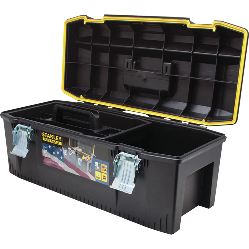 Coffre &agrave; outils en mousse structur&eacute;e FatMax, 28" la x 12-1/2" p x 11" h, Noir/Jaune Sécurité Médic
