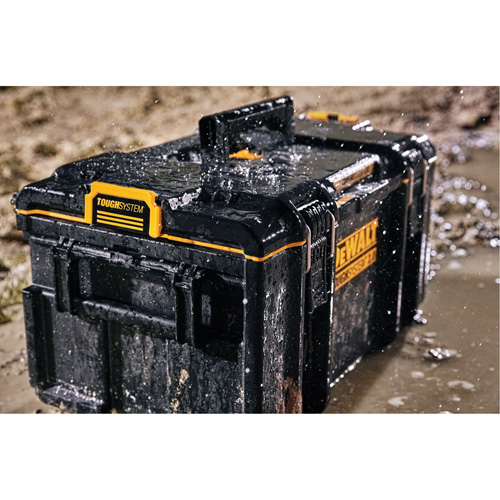 ToughSystem&reg; 2.0 Large Toolbox, 21-3/4" x 14-3/4" x 12-3/8", Black Sécurité Médic