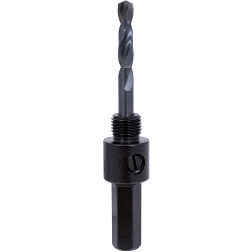 Mandrin hexagonal pour scie-cloche, 9/16" - 1-3/16", 7/16" Tige Sécurité Médic