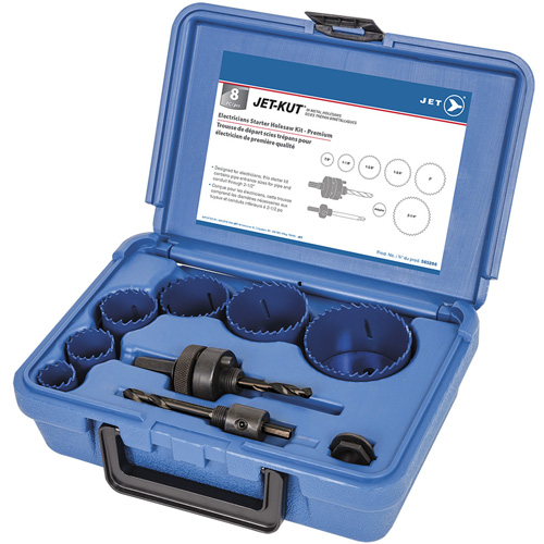 Premium Electrician's Holesaw Kit, 8 Pieces Sécurité Médic