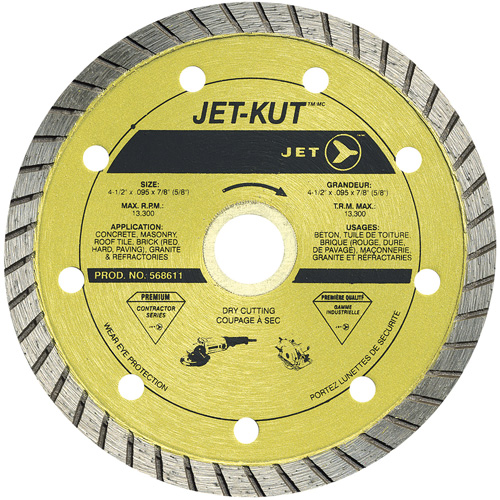 JET-KUT Premium Turbo Diamond Blade Sécurité Médic