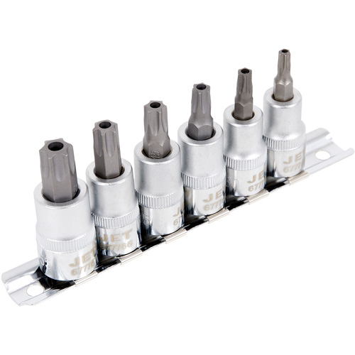 Jeu de douilles &agrave; embout inviolables SS386TB, Torx inviolable, Prise 3/8", 6 mr Sécurité Médic