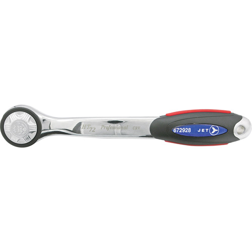 HT-1272 72-Tooth Ratchet Wrench, 1/2" Drive, Ergonomic Handle Sécurité Médic