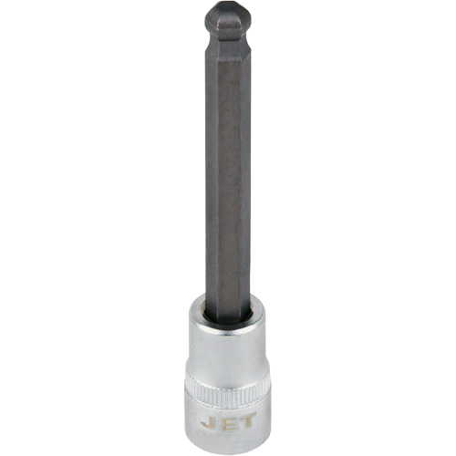 Bit Socket, Hex Ball, 1/8" x 4" L, 3/8" Drive Sécurité Médic