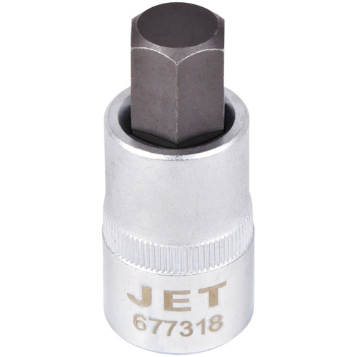 Bit Socket, Hex, 9/16" x 2" L, 1/2" Drive Sécurité Médic