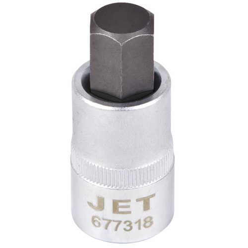 SAE Bit Socket, Hex, 5/8" x 2" L, 1/2" Drive Sécurité Médic