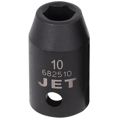 Socket, Impact, 10 mm, 1/2" Drive, 6 Points Sécurité Médic