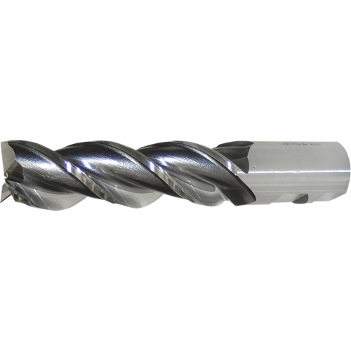 Finisseurs de coupe &agrave; embout carr&eacute; simple centr&eacute; en m&eacute;tal en poudre PM Plus CLEVELAND, 1" dia., 3 cannelures Sécurité Médic