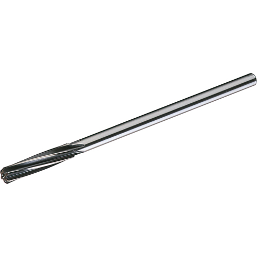 CLEVELAND Straight Shank, Spiral Flute Chucking Reamers, Bright Finish, 23/32" Dia., High Speed Steel Sécurité Médic