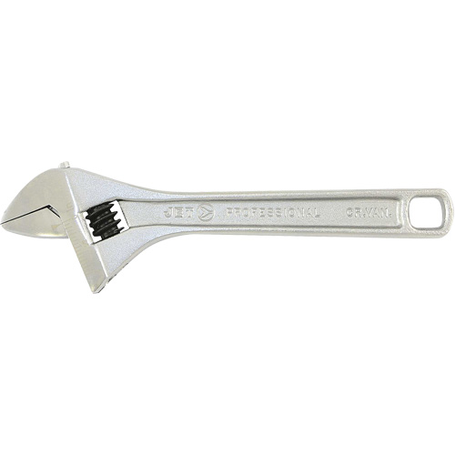 AWP-8 Cl&eacute; &agrave; molette professionnelle ultra-robuste, 8" lo, la max. 1-1/8", Chrome Sécurité Médic