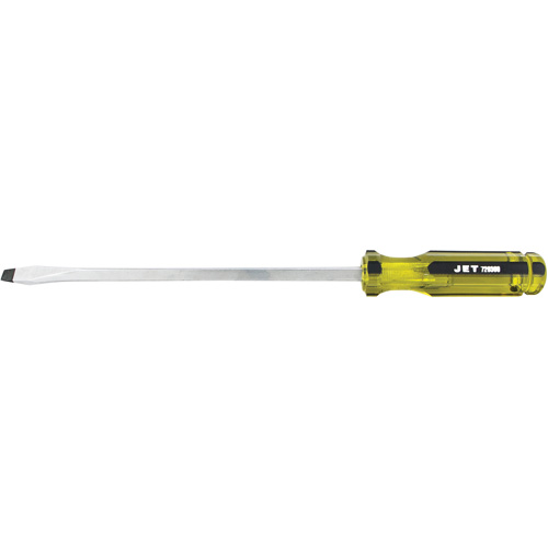 Slot Jumbo Handle Screwdriver, 3/8", 10" L, Plastic Handle Sécurité Médic