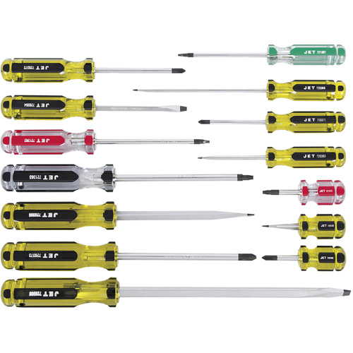 Jumbo Handle Screwdriver Set, 14 Sécurité Médic