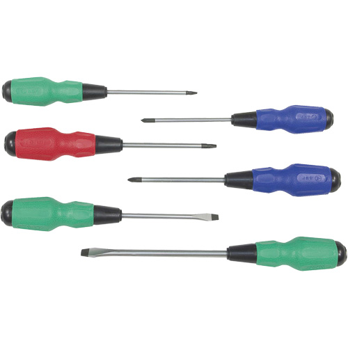 TDSS-6 Torque Drive&reg; Screwdriver Set, 6 Pcs., Magnetic Sécurité Médic