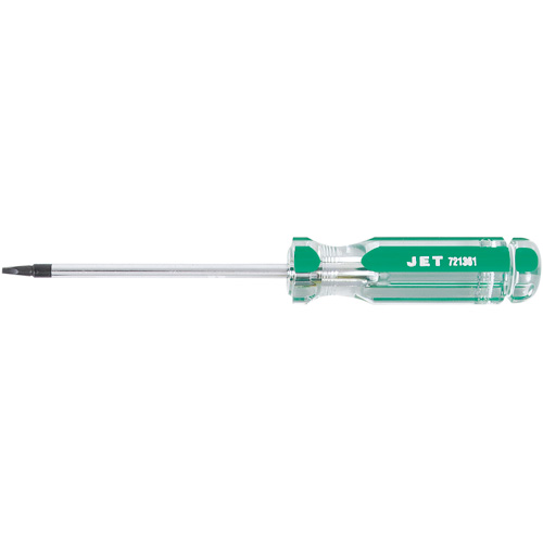 Square Jumbo Handle Screwdriver, #1 Tip, Round, 4" L, Plastic Handle Sécurité Médic