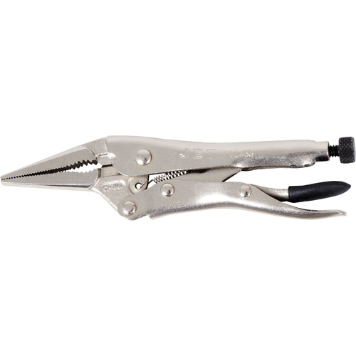 Pinces verrouillables super robustes J6LN avec couteau, Longueur 6", Bec long Sécurité Médic