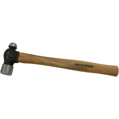 Heavy-Duty Ball Pein Hammer, 8 oz. Head Weight, Plain Face, Wood Handle Sécurité Médic