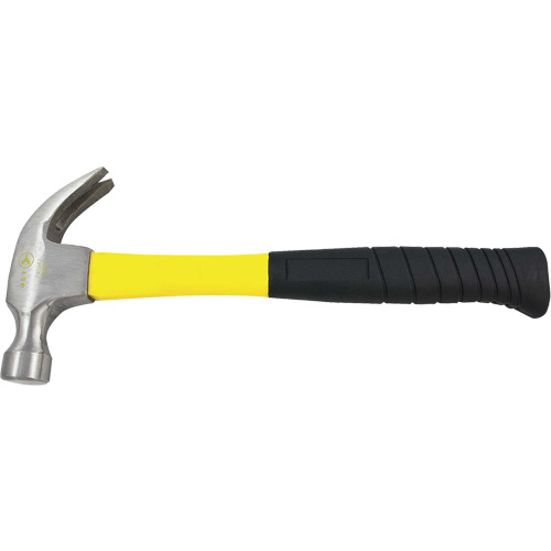 CF16F Fibreglass Handle Claw Hammer, 16 oz., Cushion Handle Sécurité Médic