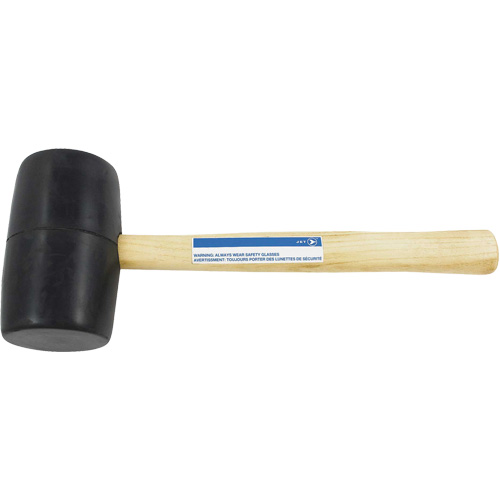 RM-16 Maillet en caoutchouc, 16 oz, Prise en Bois, 13-1/4" lo Sécurité Médic