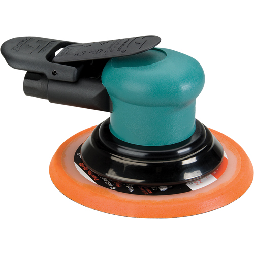 6" Non-Vacuum Dynorbital-SpiritRandom Orbital Sanders, 6" Dia., 1/4" NPT Inlet, 12000 RPM Sécurité Médic