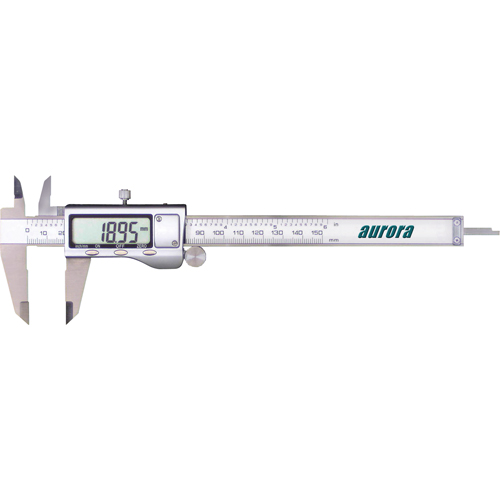 Electronic Digital Calipers, 0.001" (0.03 mm) Resolution, 0 - 6" (0 - 152 mm) Range Sécurité Médic