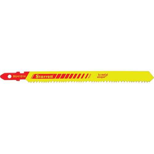 Lames pour scie sauteuse Unified Shank, Bim&eacute;tal, 4" lo, 10-14 dents par pouce Sécurité Médic