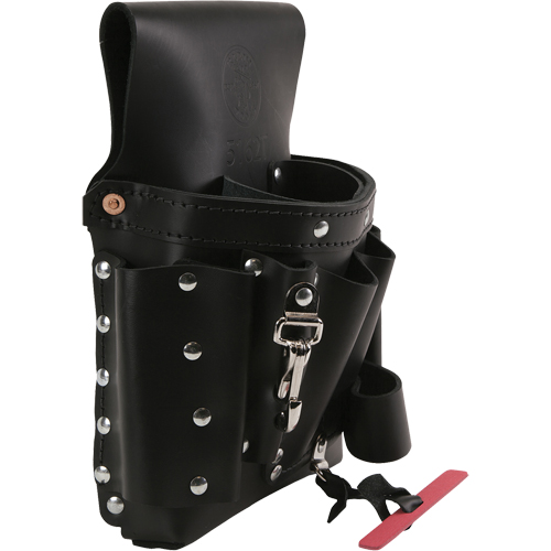 Pore-outils &agrave; tr&egrave;s grande capacit&eacute;, Porte-outil multiple, Cuir, 8 Poches Sécurité Médic