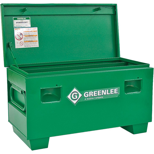Jobsite Chest, 42" x 20" x 20", Steel, Green Sécurité Médic