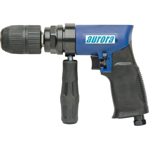 1/2" Air Reversible Drill, 4 CFM, 1/4" NPT, 88 dBA, 1/2" Chuck Sécurité Médic
