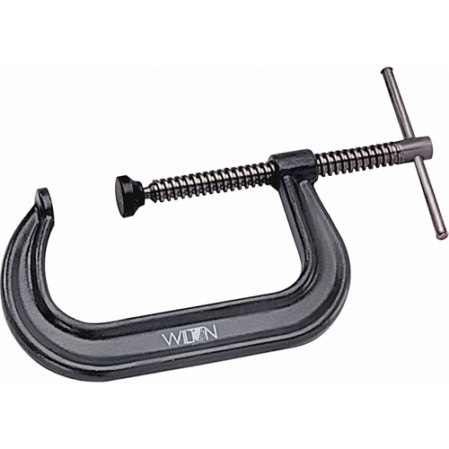 C-Clamp, 4-1/4" (108 mm) Capacity, 3-1/4" (83 mm) Throat Depth Sécurité Médic