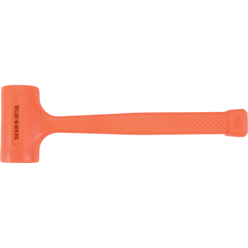 Dead Blow Hammer, 24 oz., Textured Grip, 12-3/4" L Sécurité Médic