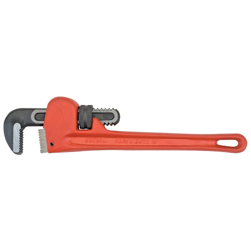 Pipe Wrench, 1-1/2" Jaw Capacity, 10" Long, Powder Coated Finish Sécurité Médic