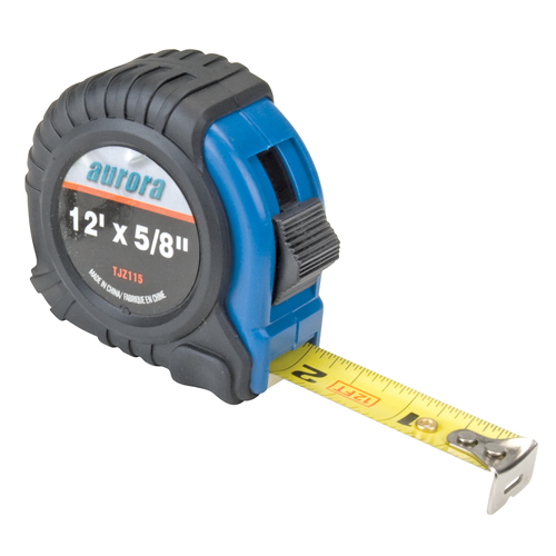 Measuring Tape , 5/8" x 12', in/ft. Graduations Sécurité Médic
