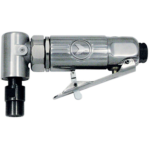 MDG90 0.3 HP Mini 90° Angle Head Die Grinder, 1/4" Collet, 18000 RPM Sécurité Médic