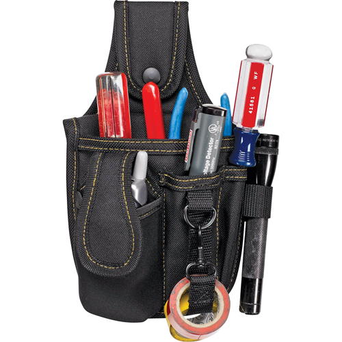 &eacute;tuis &agrave; plusieurs pochettes pour outils & t&eacute;l&eacute;phone cellulaire, Porte-outil multiple, Polyester, 4 Poches Sécurité Médic