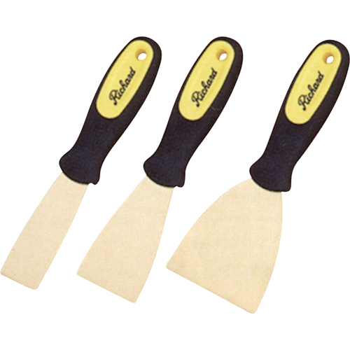 Couteaux rigides pour mastic, 2", Lame en Laiton Sécurité Médic